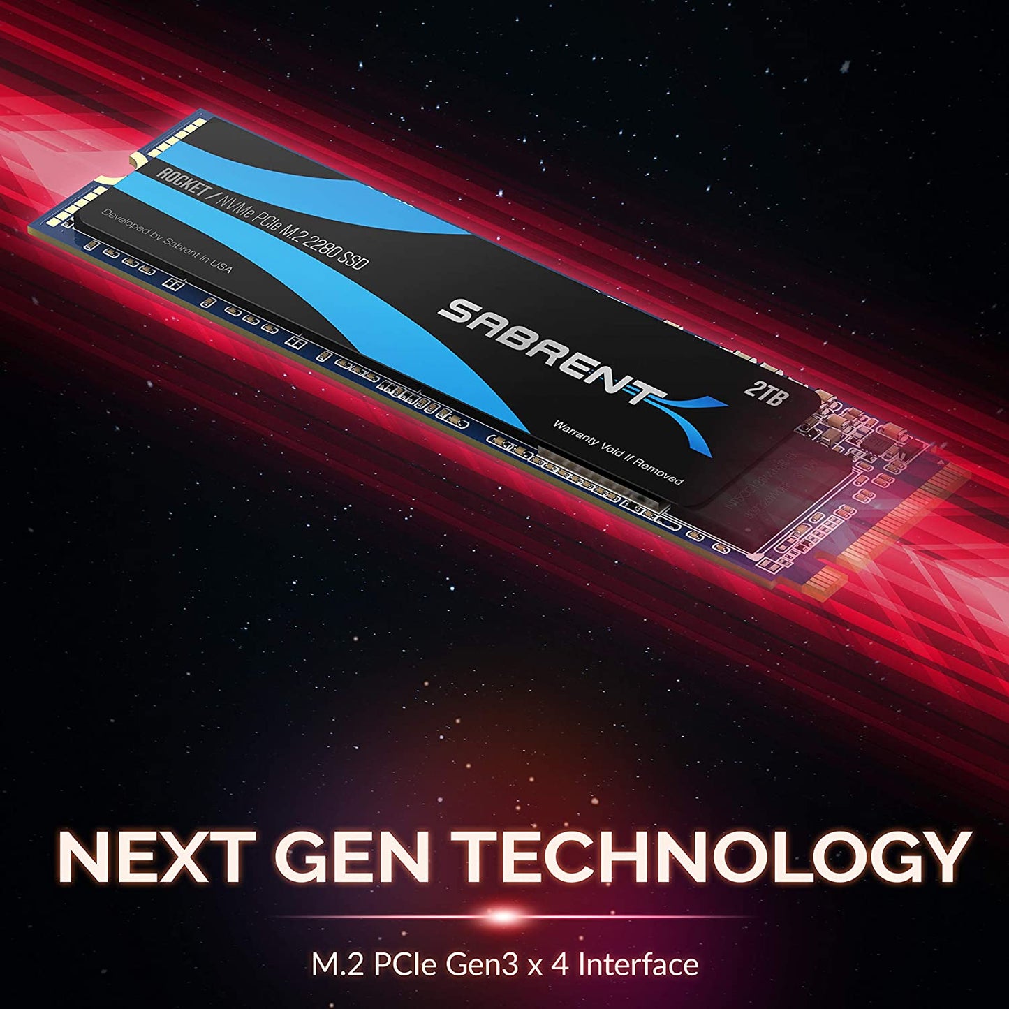 2TB Rocket Nvme Pcie M.2 2280 Internal SSD High Performance Solid State Drive (SB-ROCKET-2TB)