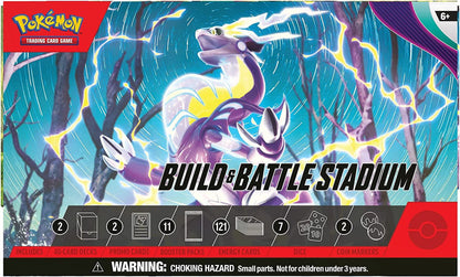 Cards - Scarlet & Violet Build & Battle STADIUM (2 B&B Boxes, Packs & More)