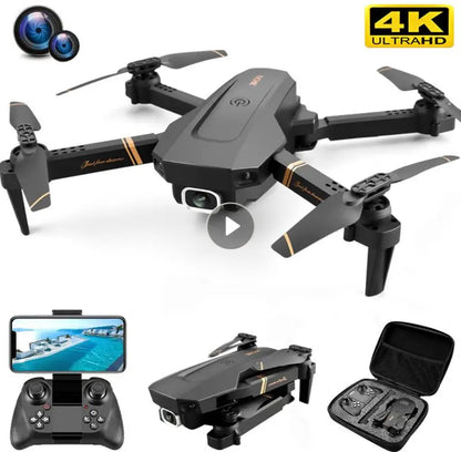 2021 NEW V4 RC Drone 4K Wide Angle Profesional Camera 4K WIFI Live Video FPV 4K/1080P Drones with Quadrocopter Dron Toys