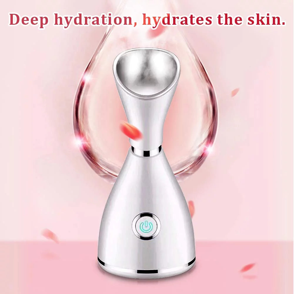 Facial Steamer,Nano Ionic Face Steamer,Facial Moisturizers Mist Sprayer