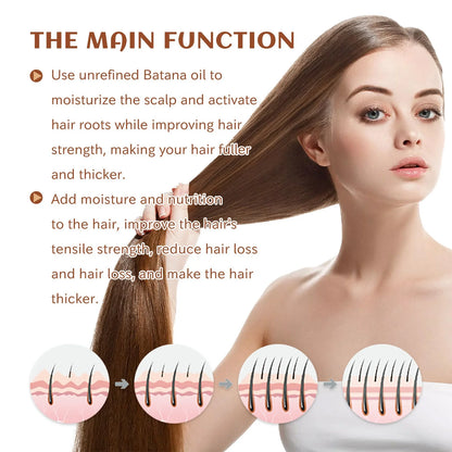 Beauty Products Batana Oil for Hair Growth Healthier Thicker Fuller Hair Batana Oil Batana Oil Batana Oil 120G (1Pcs) Makeup Tools Nursing Tools