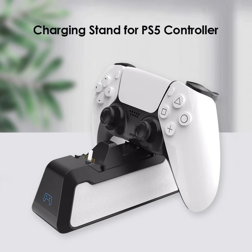 Dual Fast Charger Sony PS5 Wireless Controller USB 3.1 Dock Station