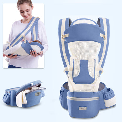 Ergonomic Baby Carrier Infant Baby Hipseat Carrier 3 in 1 Front Facing Ergonomic Kangaroo Baby Wrap Sling