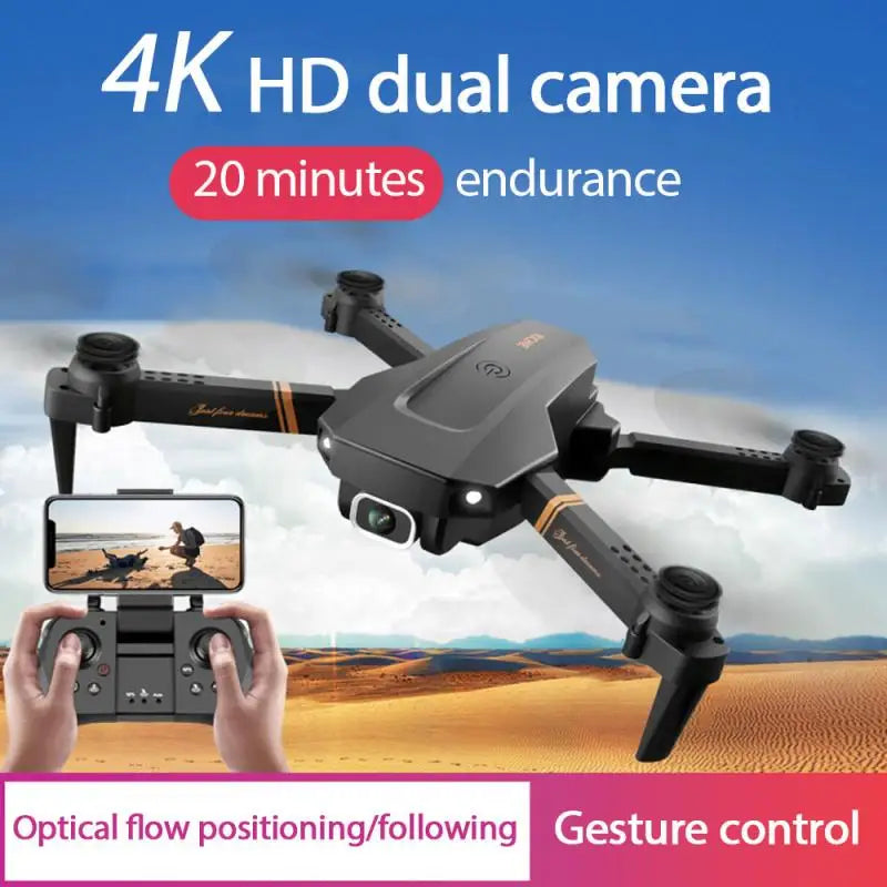 2021 NEW V4 RC Drone 4K Wide Angle Profesional Camera 4K WIFI Live Video FPV 4K/1080P Drones with Quadrocopter Dron Toys