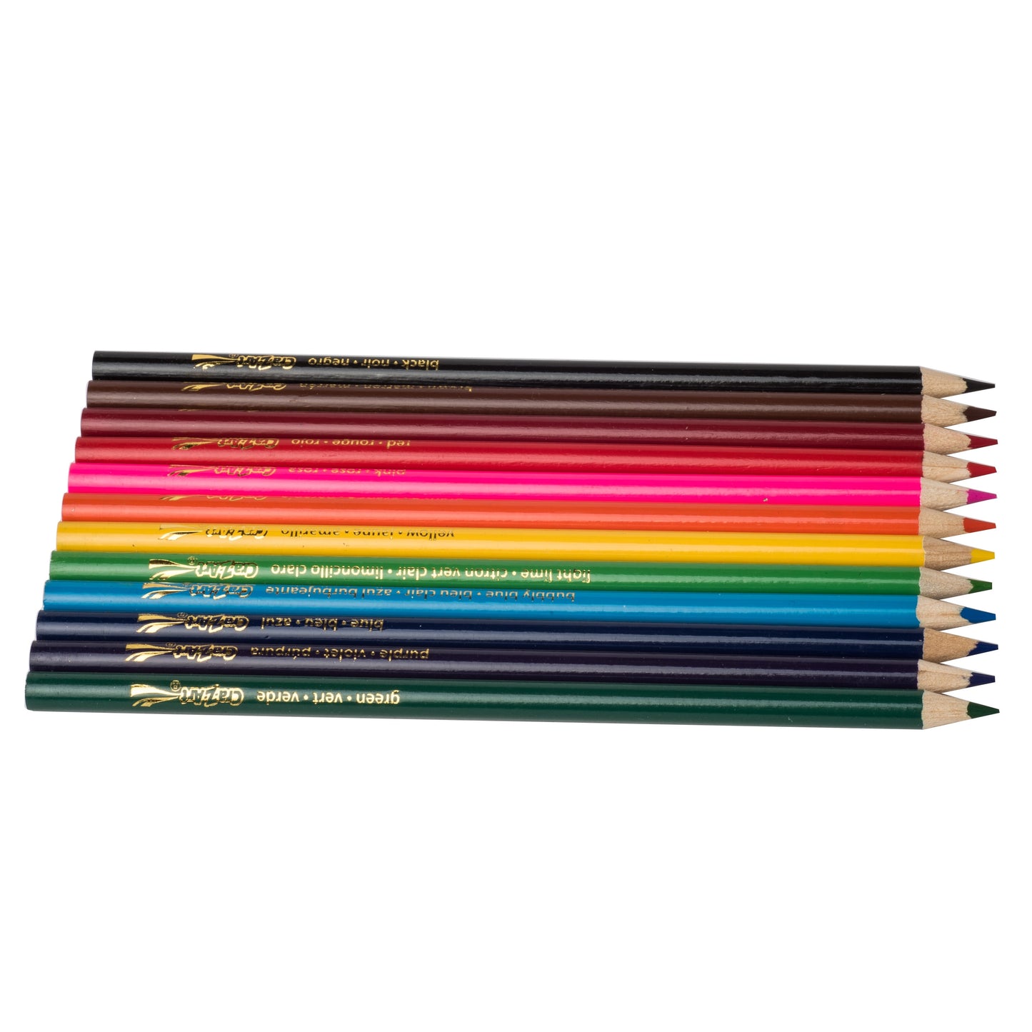 Colored Pencils, 12 Count, Beginner Child to Adult, Back to School Supplies