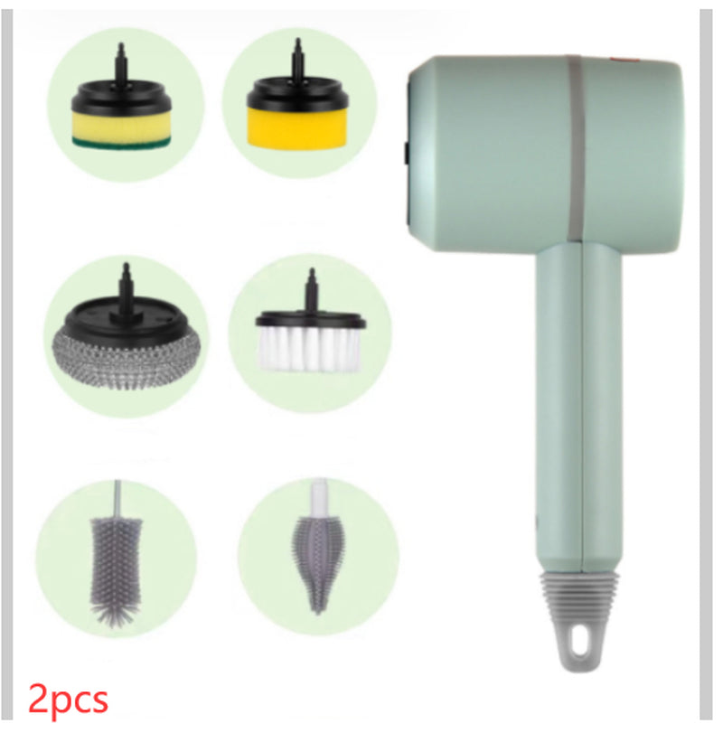 Electric Cleaning Brush Multifunctional Scouring Pad