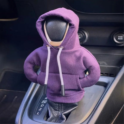 Hoodies Car Gear Shift Cover 1PCS Gearshift Decor Manual Handle Gear Shift Antislip Sweatshirt Auto Change Lever Sweater