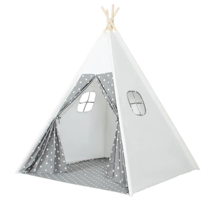 47'' W X 47'' D Indoor / Outdoor Triangular Play Tent