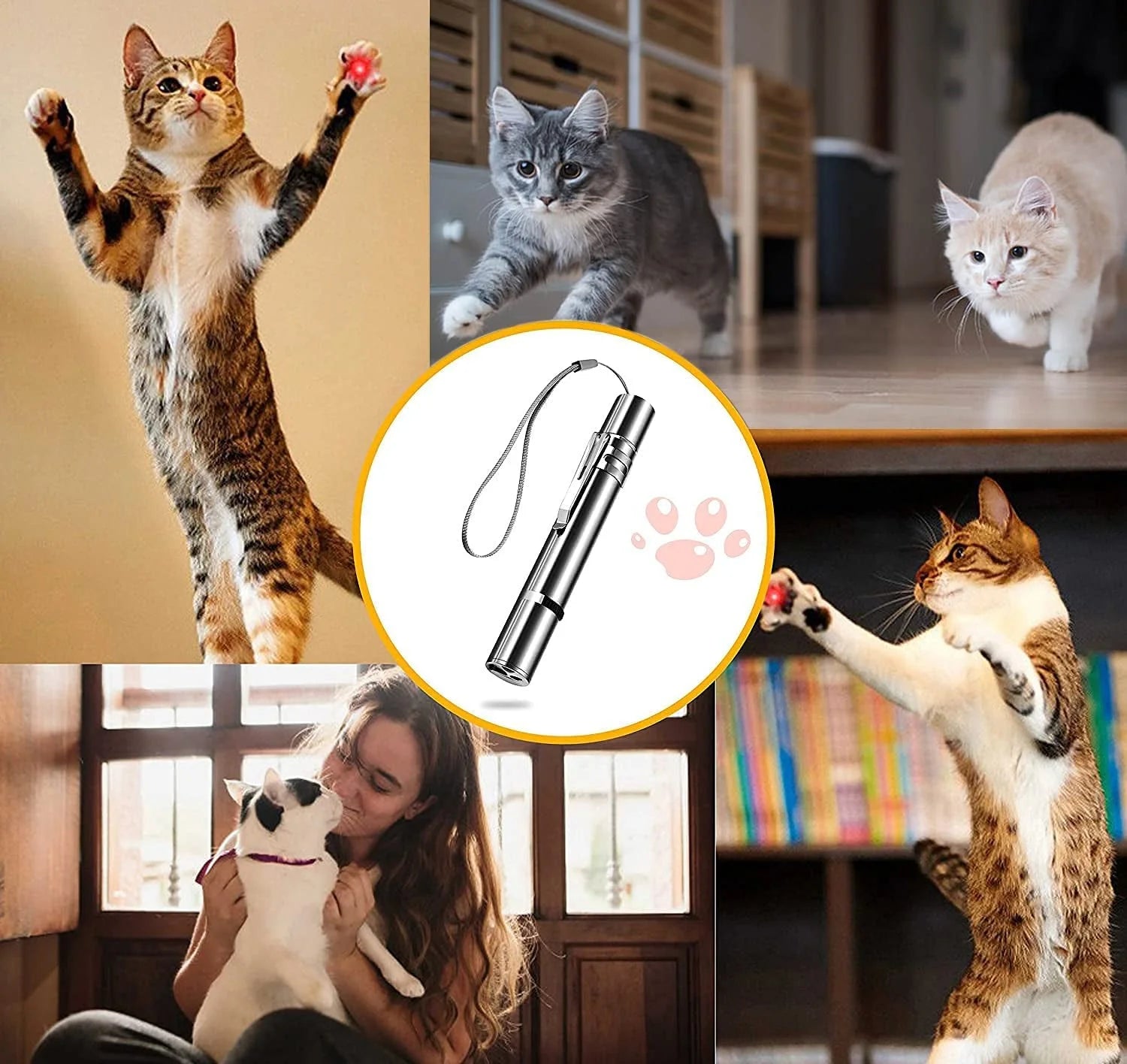 Superidag Laser Pointer Pet Toys for Dogs and Cats