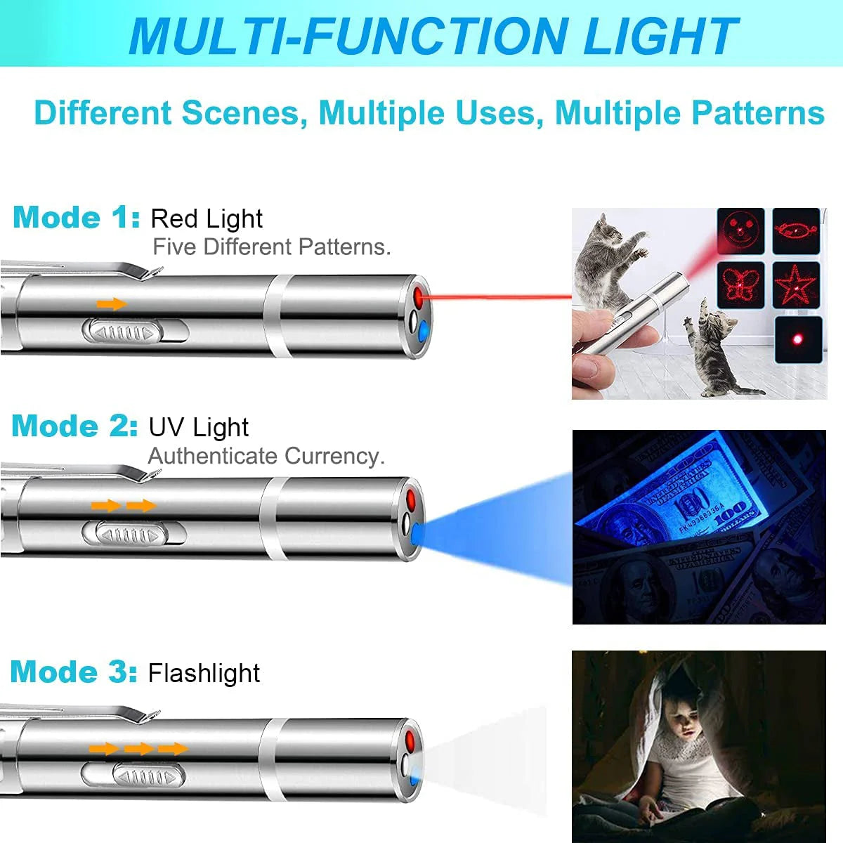 Superidag Laser Pointer Pet Toys for Dogs and Cats