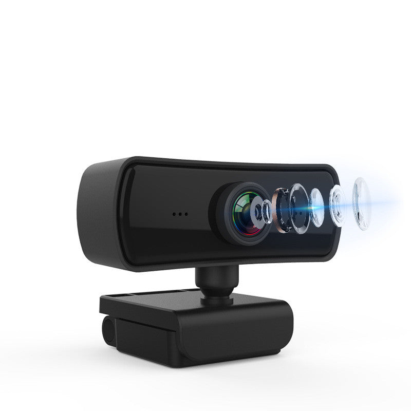 Drive-Free Auto Focus with Microphone 1080P Computer Camera USB