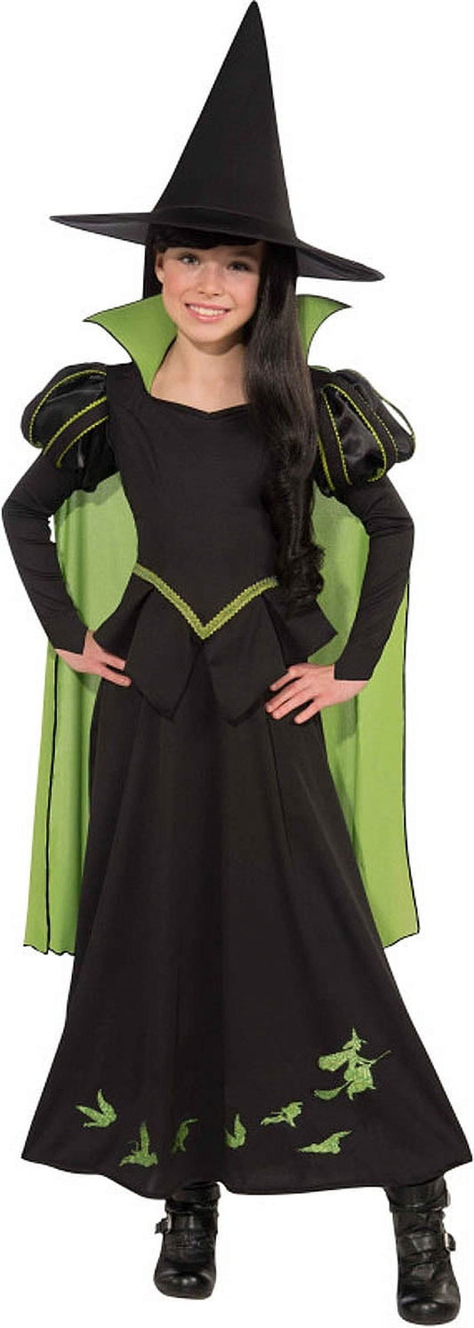 Rubie'S Wizard of Oz Wicked Witch of the West Girl'S Halloween Fancy-Dress Costume for Child, S