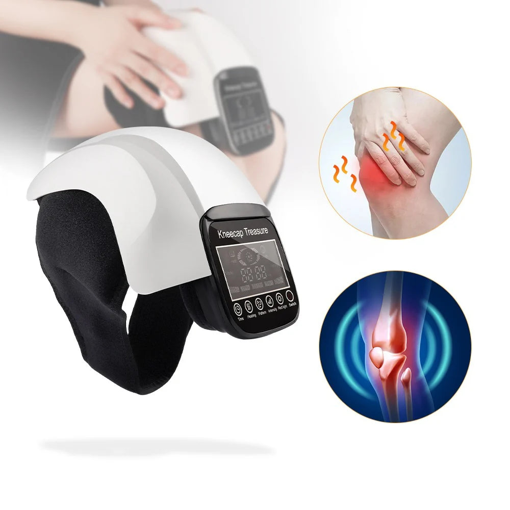 Electric Heating Knee Pad Physiotherapy Massager