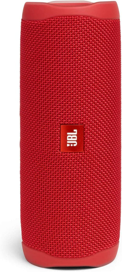 Flip 5: Portable Wireless Bluetooth Speaker, IPX7 Waterproof - Red