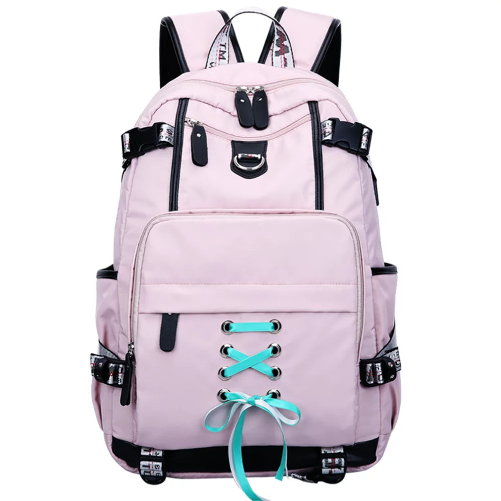 Women Teen Girls Fashion Backpack with USB Port College School Bags Girls Cute Bookbags Student Laptop Bag Pack, Back to School Backpacks