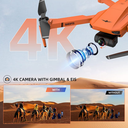 Drones with Camera for Adults 4K,  KF102 GPS Drone with 2-Axis Gimbal Camera, Long Range Professional Drones for Beginners 5G FPV Transmission,2 Batteries 50Mins Flight Time Auto Return Home