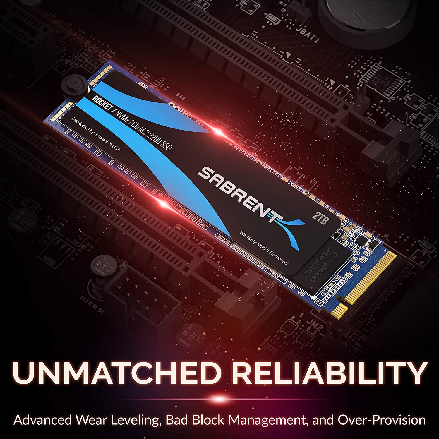 2TB Rocket Nvme Pcie M.2 2280 Internal SSD High Performance Solid State Drive (SB-ROCKET-2TB)