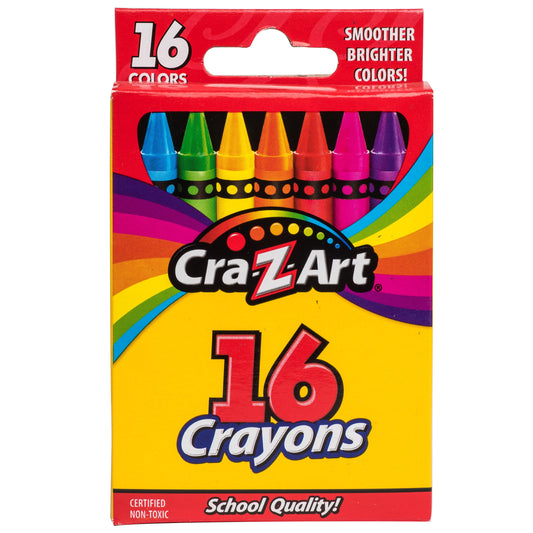 (6 Pack)  16 Count Crayon, Multicolor, Back to School